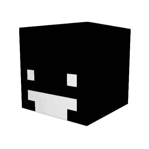 ANormalToaster Minecraft avatar head, 3D render