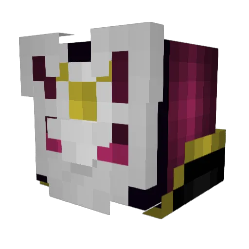 AOI513 Minecraft avatar head, 3D render