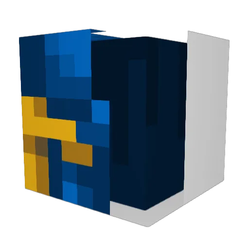 AOT_sa2sh7310D Minecraft avatar head, 3D render