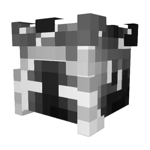 APERSON8243 Minecraft avatar head, 3D render