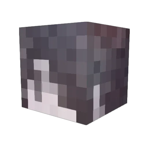 APEX2333 Minecraft avatar head, 3D render