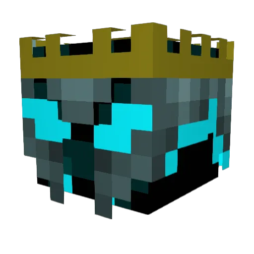 APEXMC666 Minecraft avatar head, 3D render