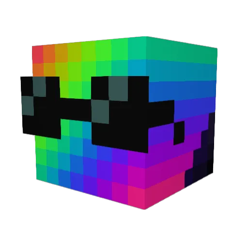 APH3LI0N Minecraft avatar head, 3D render