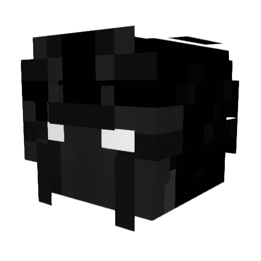 APOFISKO Minecraft avatar head, 3D render