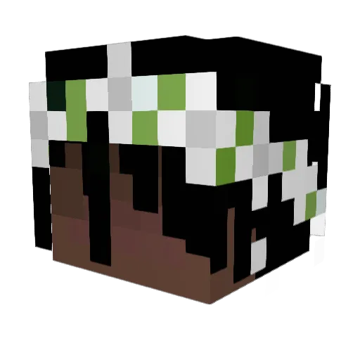 APOLLO_IXX Minecraft avatar head, 3D render