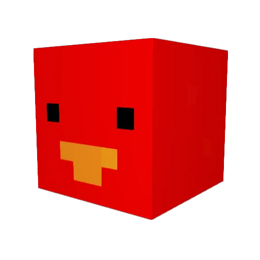 APONE00 Minecraft avatar head, 3D render
