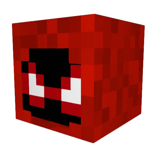 AQMakus Minecraft avatar head, 3D render