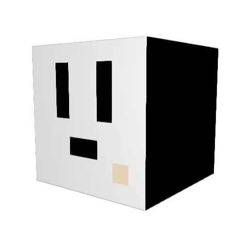 AQNother Minecraft avatar head, 3D render