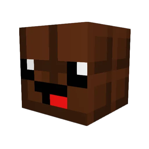 AR4BMrFreeze Minecraft avatar head, 3D render