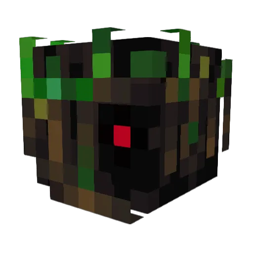 ARBG Minecraft avatar head, 3D render