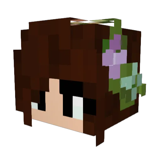 ARC2005 Minecraft avatar head, 3D render