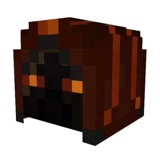 ARCHindustries Minecraft avatar head, 3D render