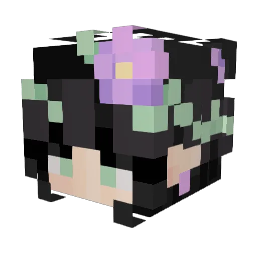 ARCIX_ Minecraft avatar head, 3D render