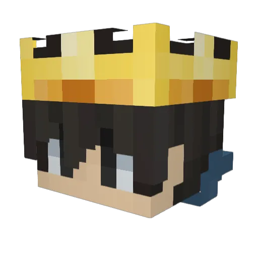 ARHam_GAMaz700 Minecraft avatar head, 3D render