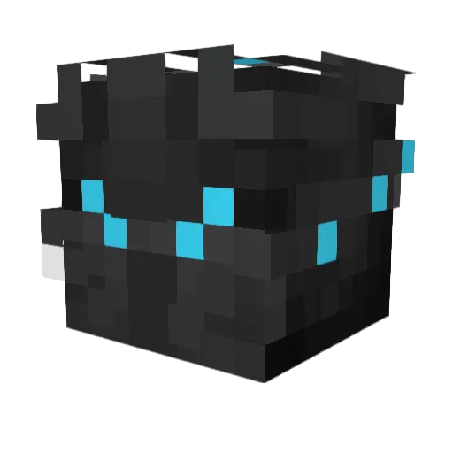 ARKEANOHD Minecraft avatar head, 3D render