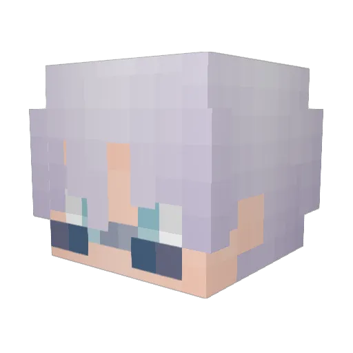 ARKYYSXD Minecraft avatar head, 3D render