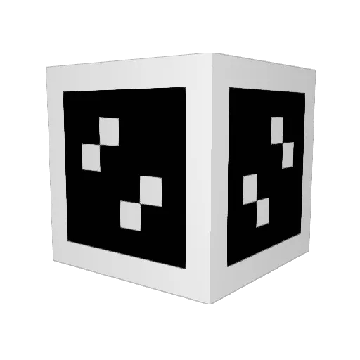 ARLQIN Minecraft avatar head, 3D render