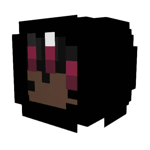ARM00700TH Minecraft avatar head, 3D render