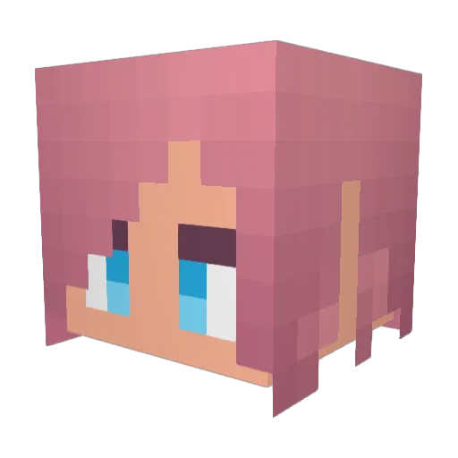 ARMA32 Minecraft avatar head, 3D render