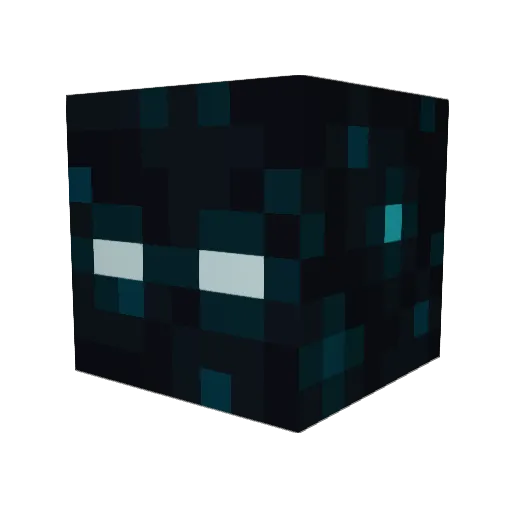 ARNK002 Minecraft avatar head, 3D render
