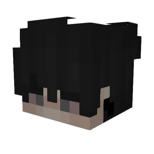 ARNO117 Minecraft avatar head, 3D render