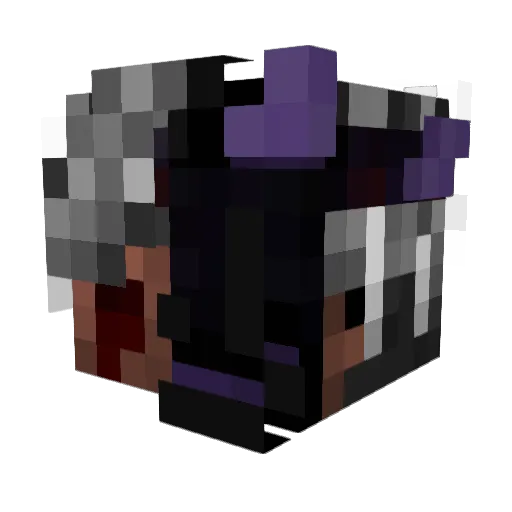 AROSU Minecraft avatar head, 3D render