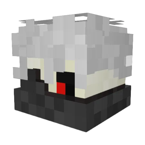 ART3L Minecraft avatar head, 3D render