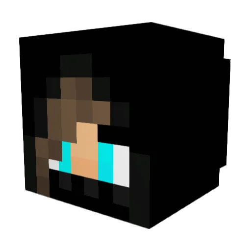 ART3MISS0112 Minecraft avatar head, 3D render