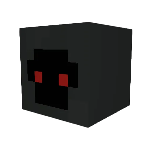 ARTHURVGA Minecraft avatar head, 3D render