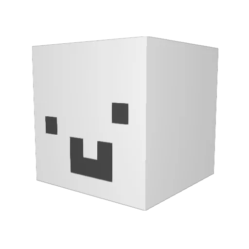 ARUMAJIRO_TANAKA Minecraft avatar head, 3D render