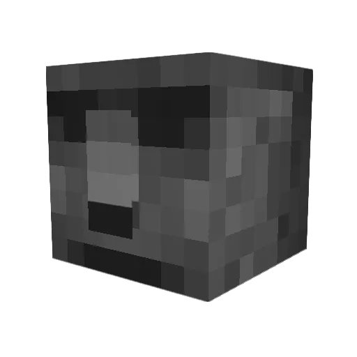 ARandomHuman8431 Minecraft avatar head, 3D render