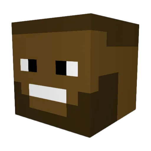 ASAPBrycey Minecraft avatar head, 3D render