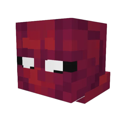 ASAP_R0CKY Minecraft avatar head, 3D render