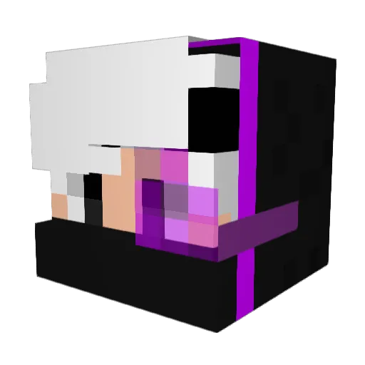ASFKevin Minecraft avatar head, 3D render