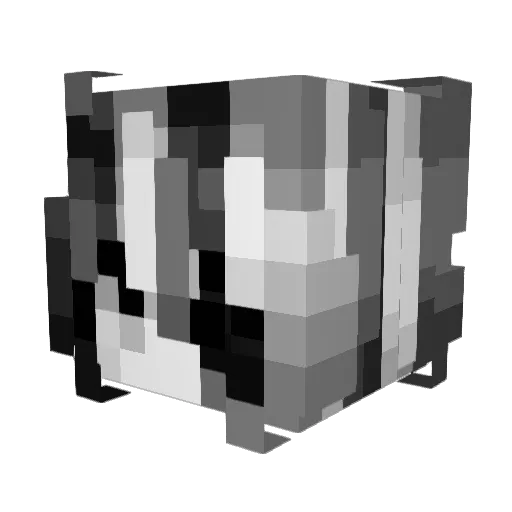 ASHLEYROSSMITHH Minecraft avatar head, 3D render