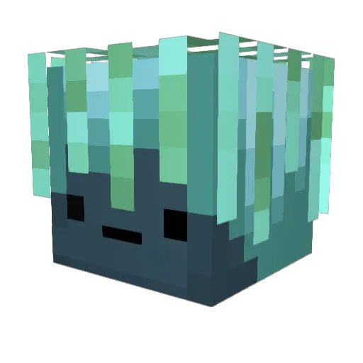 ASNManu Minecraft avatar head, 3D render