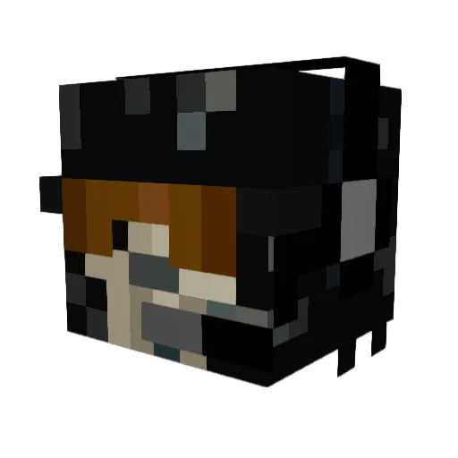 ASSASS1N_SMITTY Minecraft avatar head, 3D render