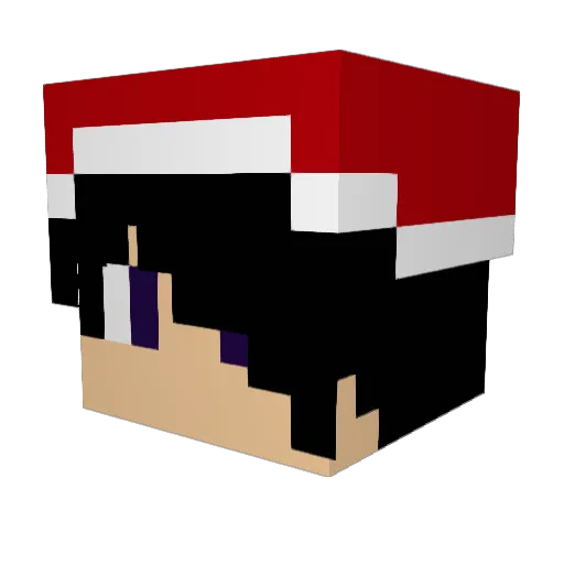AST4xALPHA Minecraft avatar head, 3D render