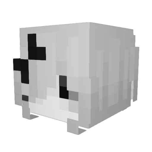 AS_Kenni Minecraft avatar head, 3D render