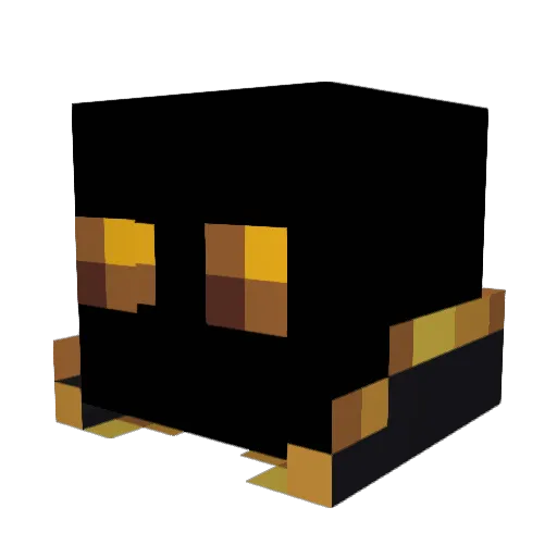 ASeedot Minecraft avatar head, 3D render