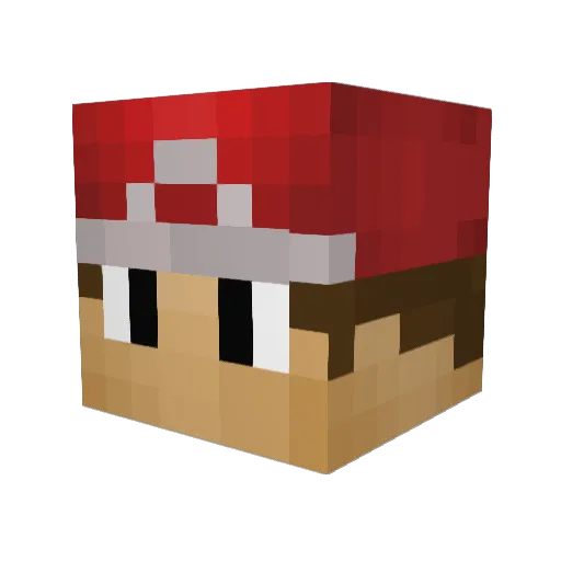 ASmith23 Minecraft avatar head, 3D render