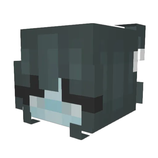 AStaryFish Minecraft avatar head, 3D render