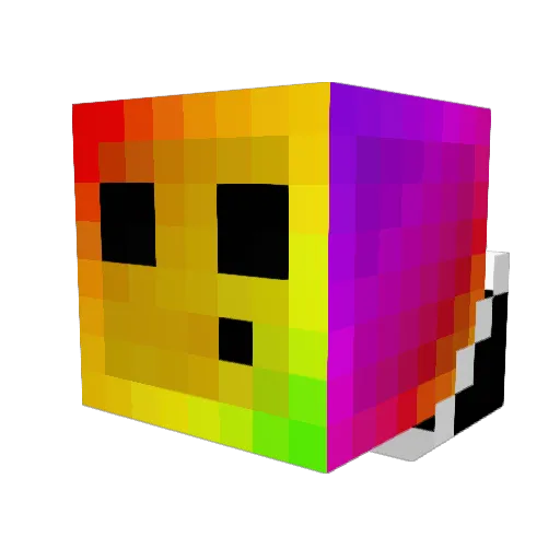 AStranger1k Minecraft avatar head, 3D render