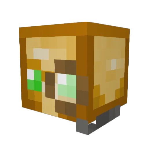 ASuitedTotem Minecraft avatar head, 3D render