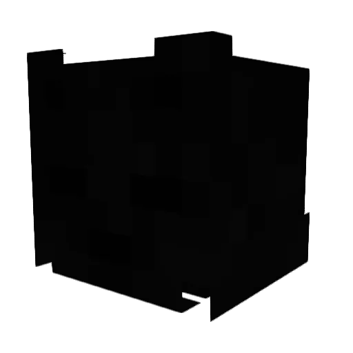 AT0MIC0_ Minecraft avatar head, 3D render