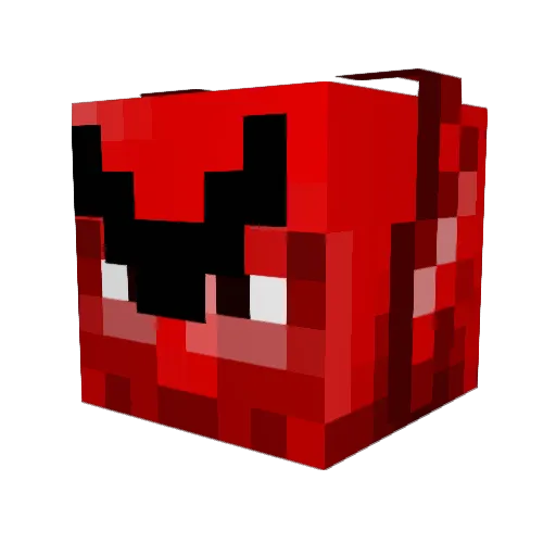 ATAchamp720 Minecraft avatar head, 3D render