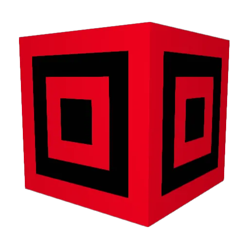 ATBDS Minecraft avatar head, 3D render