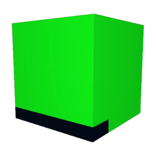 ATEC773 Minecraft avatar head, 3D render
