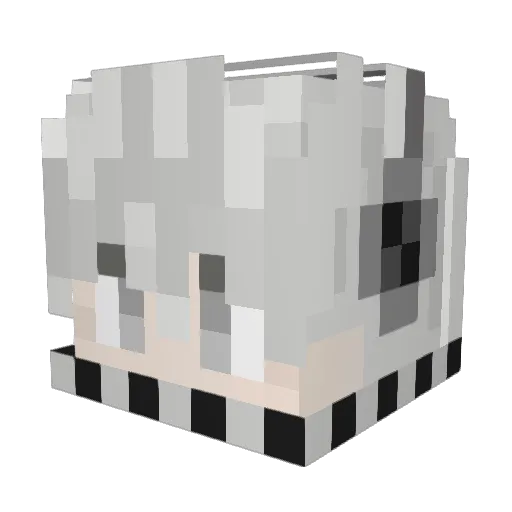 ATGGavin Minecraft avatar head, 3D render