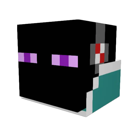 ATK4747 Minecraft avatar head, 3D render